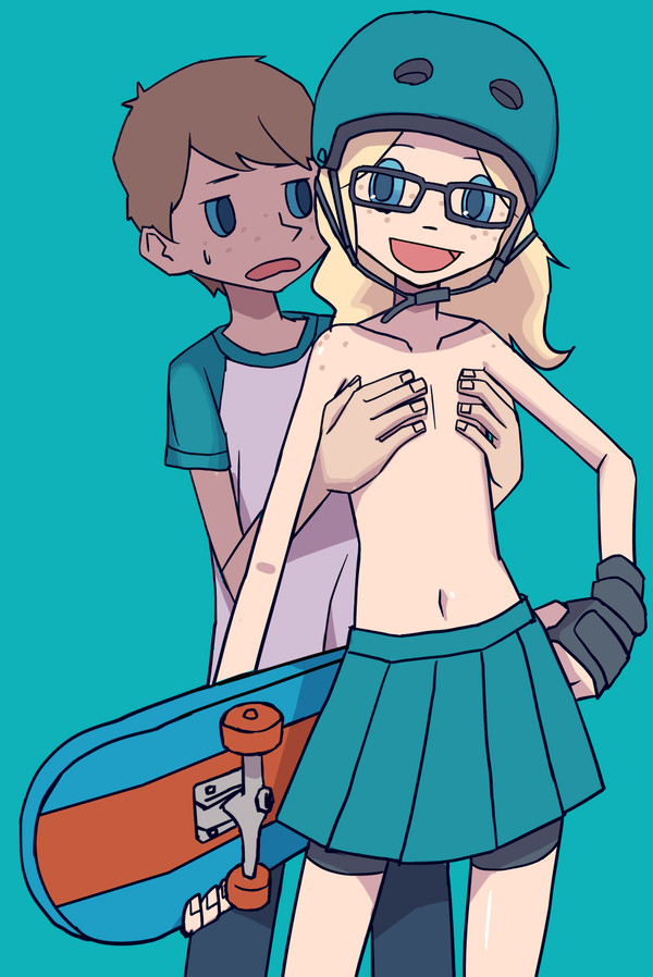 トップレススケーター