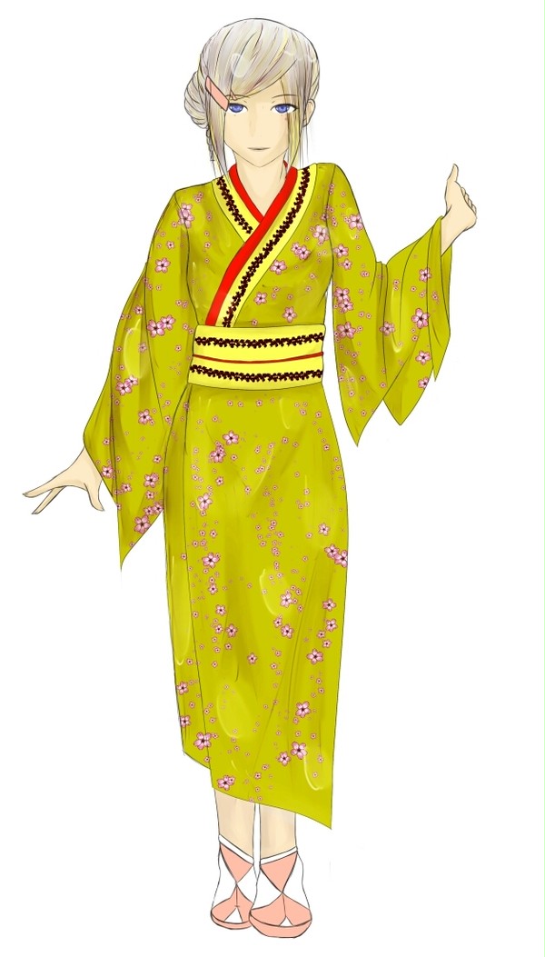 kimono girl v1