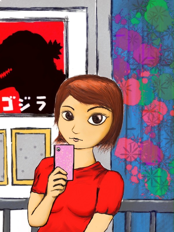 看電影前