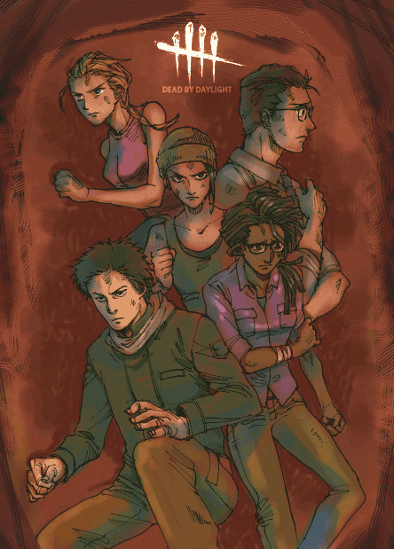 デッドバイデイライト落書き
