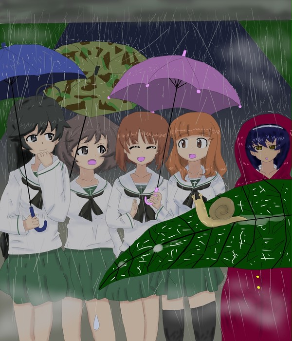 雨の日のあんこう