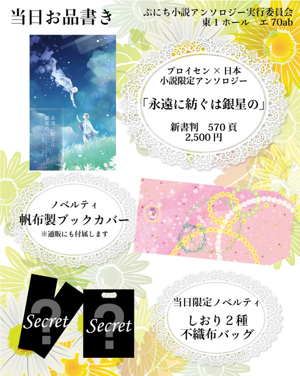 せかちゅお品書き【ぷにち小説アンソロジー】