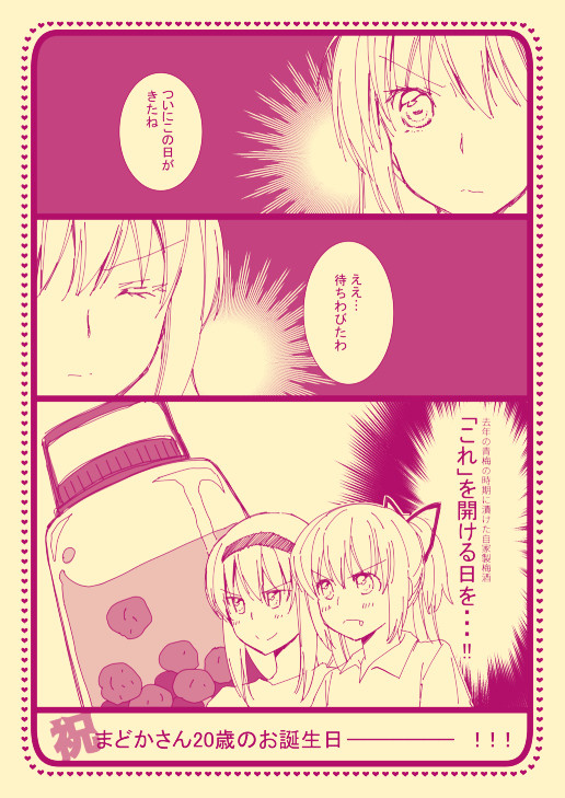 【ほむまど】鹿目まどかさん20歳の誕生日【まどほむ】
