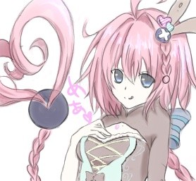 バレンタイン芽亜ちゃん（模写）