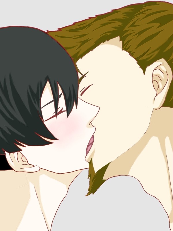 ネロアヴィがべろちゅーしてるだけ
