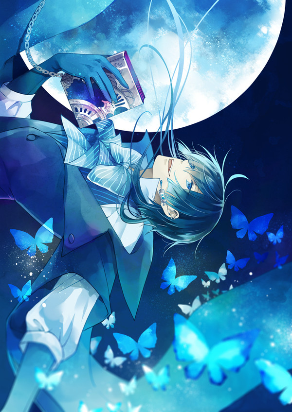 Falling butterfly