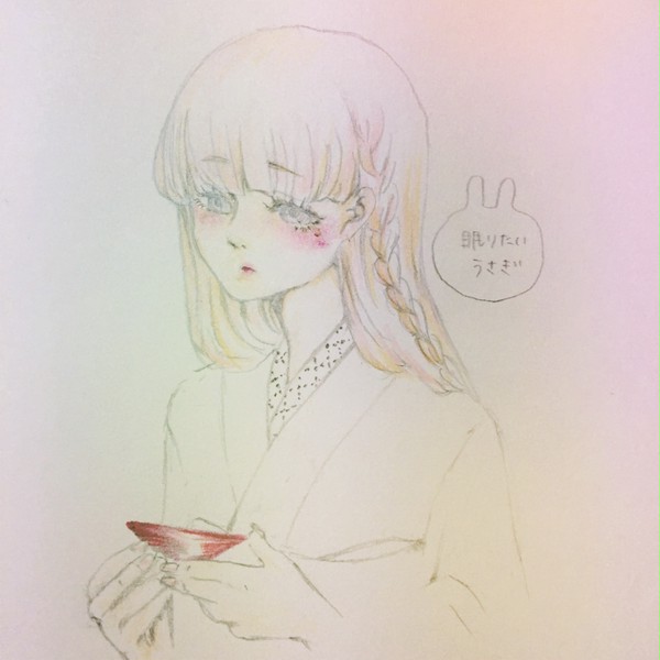 少女 挿絵