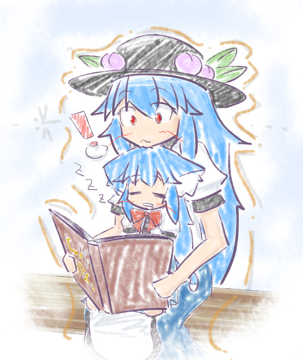 ねこてん×天子ちゃん