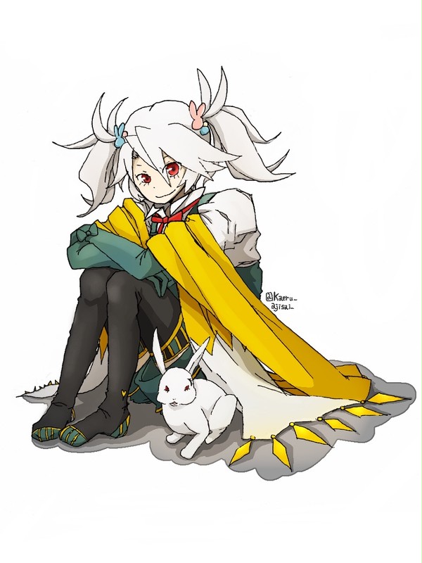 ノアちゃんと白うさぎ