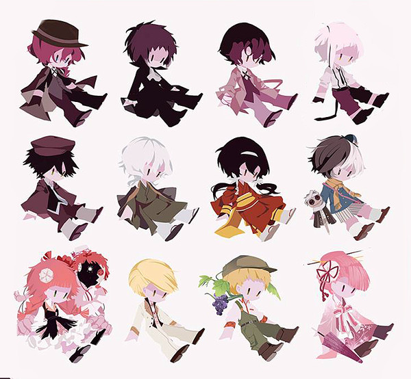 文スト 同人アクリルキーホルダー