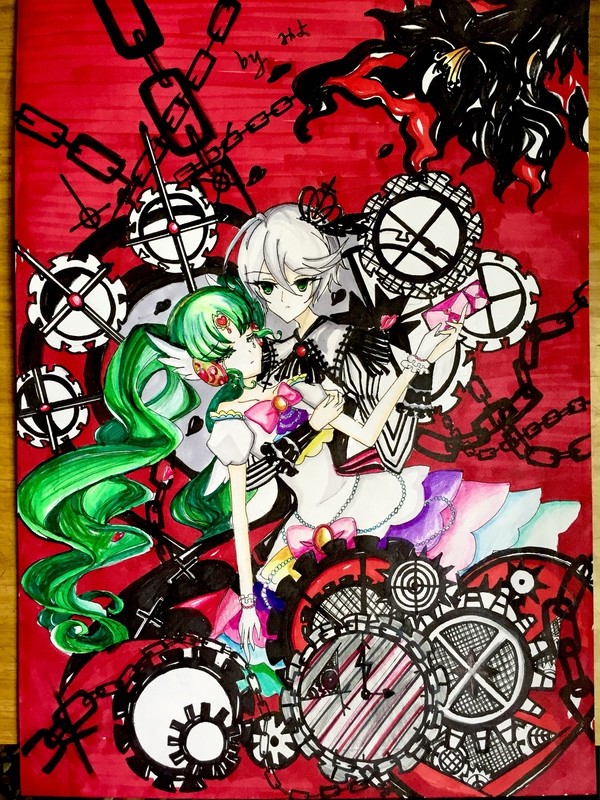【手绘】vocaldollひびき
