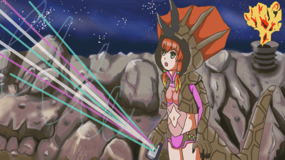 怪獣娘　アギラ（動）