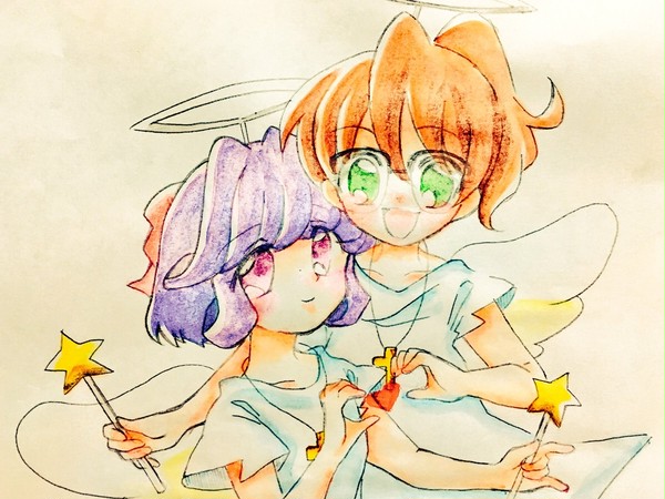 二人の天使