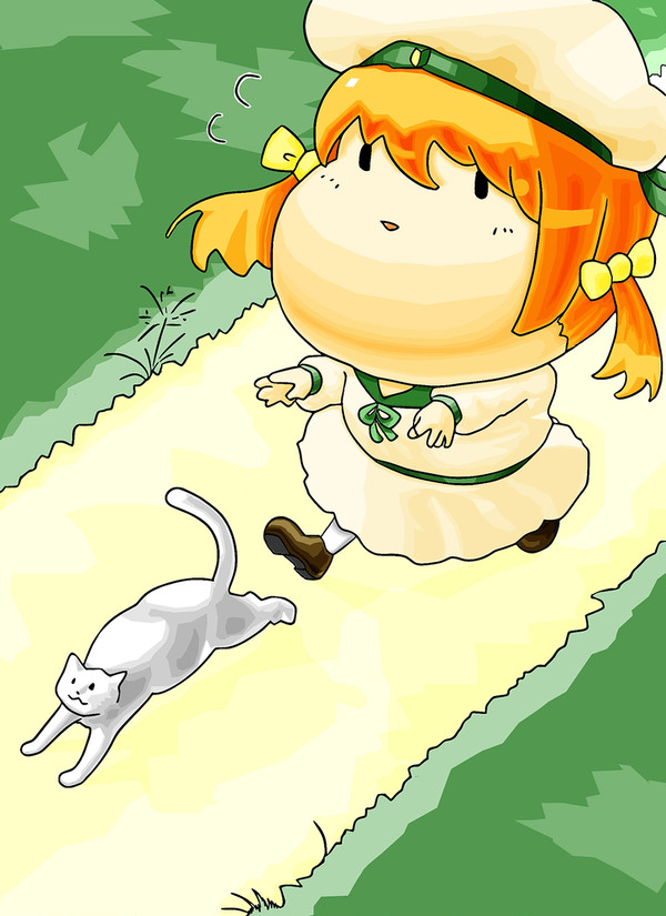 猫吊るしの猫追跡