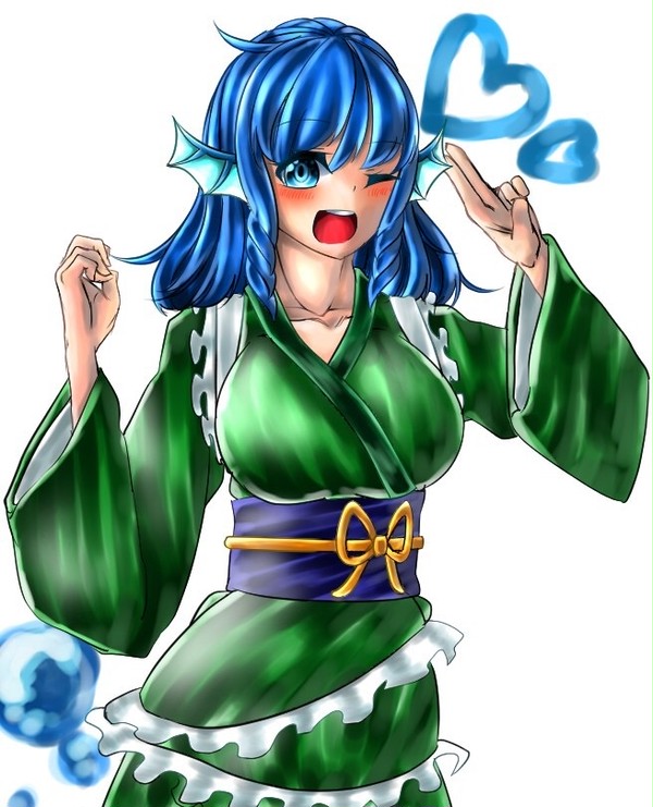 わかさぎ姫初描きっ