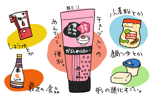 近ごろの食品が未来っぽい。
