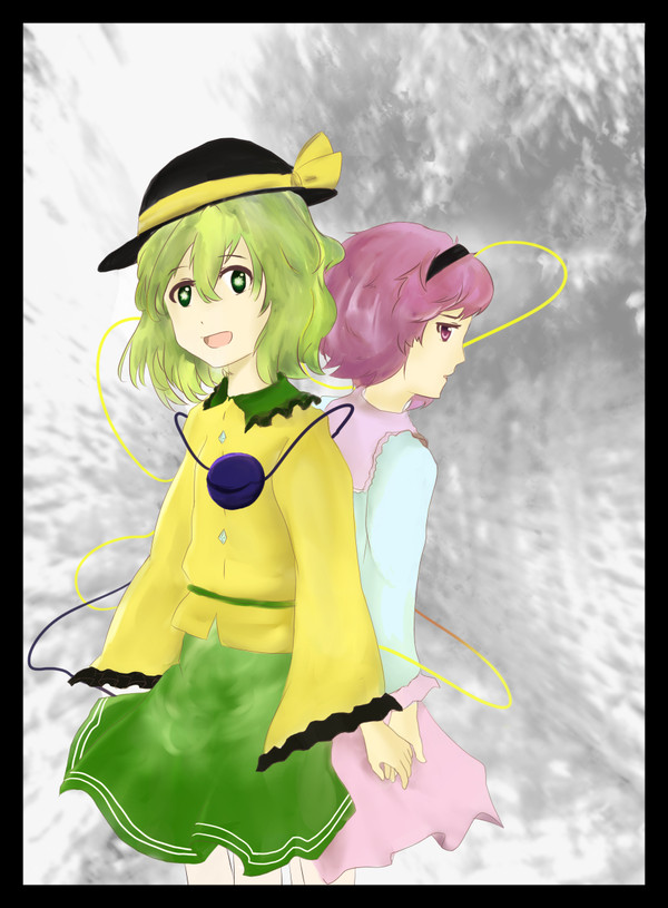 こいしとさとり(こめこん3)