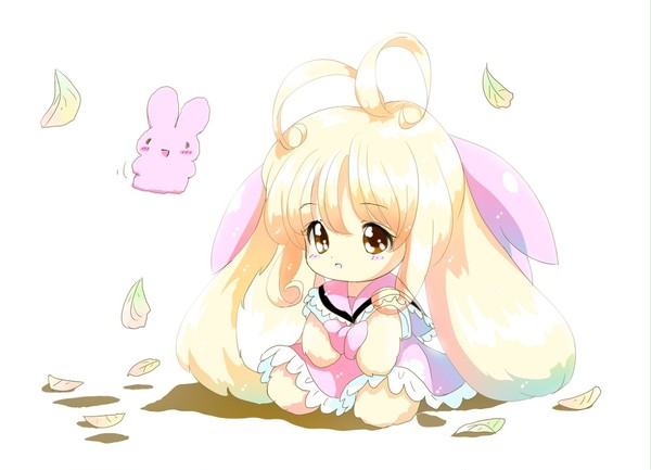 お座りうさわん