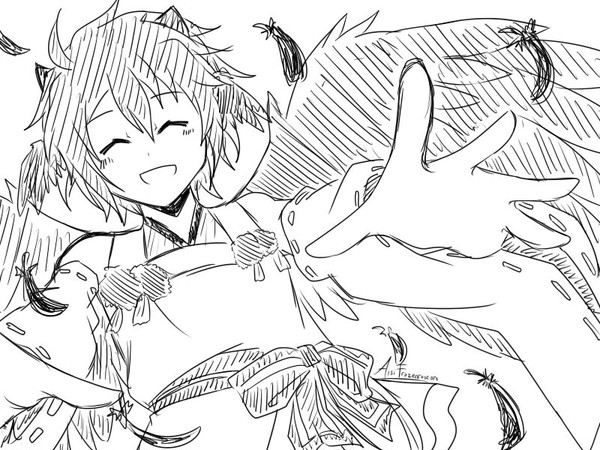tengu/Dragon AU