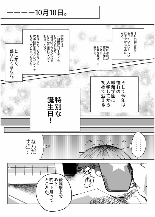 【天使は羽を】星谷悠太くんおめでとう！【休めない】