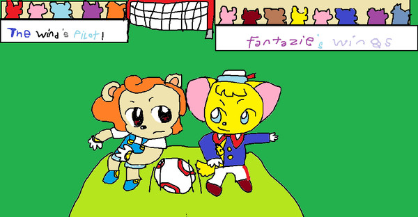 親しい仲間同士でサッカーをした!!