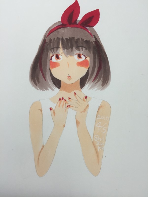 赤い女の子