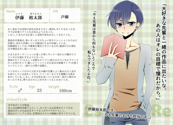 【絵師声:Re】伊藤裕太郎【声優】
