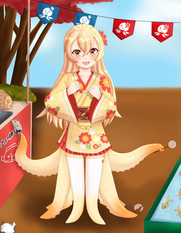 Kimono Syrene fan art