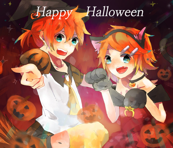 🎃ＨＡＬＬＯＷＥＥＮ🎃～鏡音レン＆鏡音リン～
