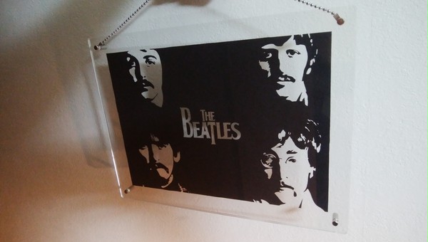 切り絵：The BEATLES