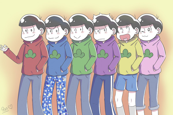 SIX SAME POSES