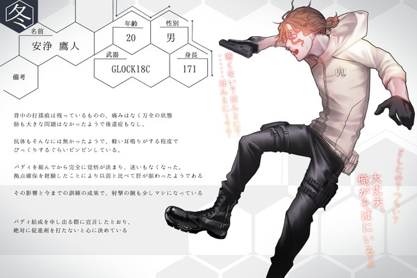 【蜂宿】安浄 鷹人【冬服】