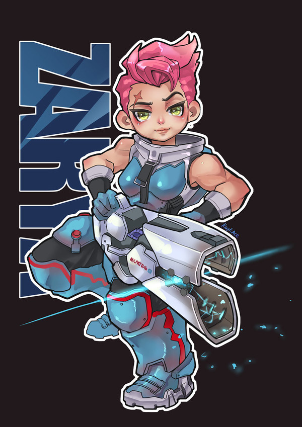 ZARYA-overwatch fanart