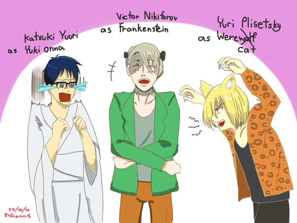 ユーリ!!! on ICE on Halloween!!!