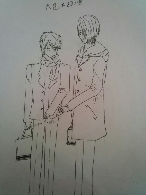 六見先輩×四ノ宮　
