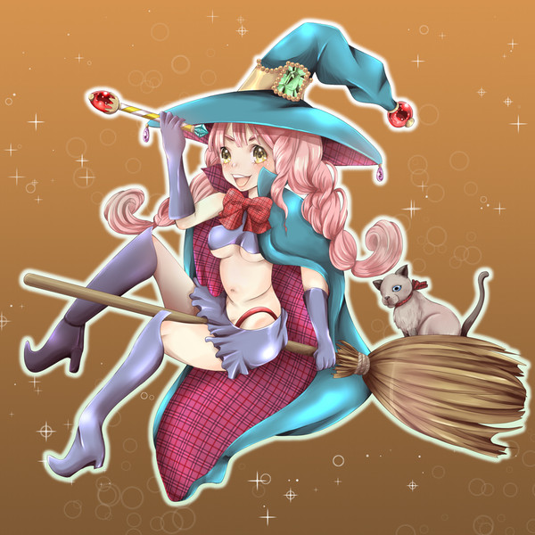 ハロウィン魔女っ子