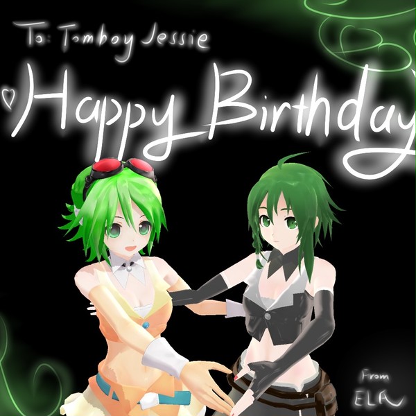 [MMD]Happy Birthday Jessie!