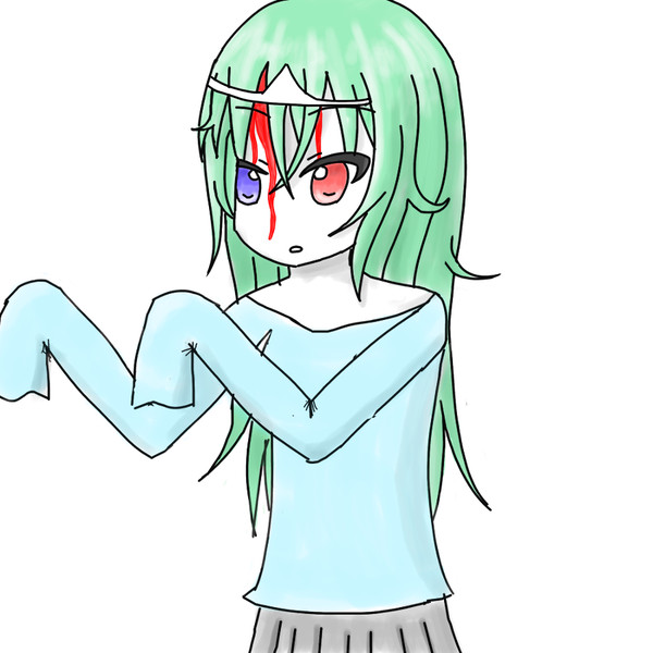 萌え袖幽霊