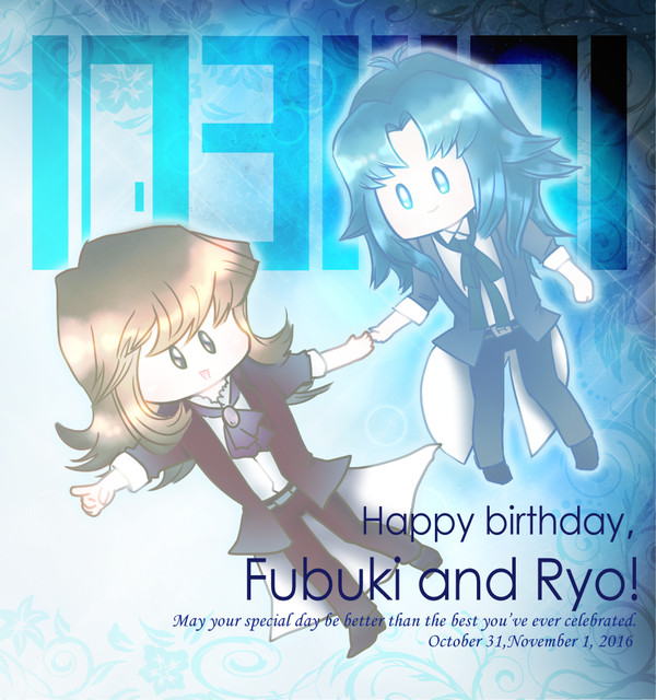 双璧誕生日お祝い絵
