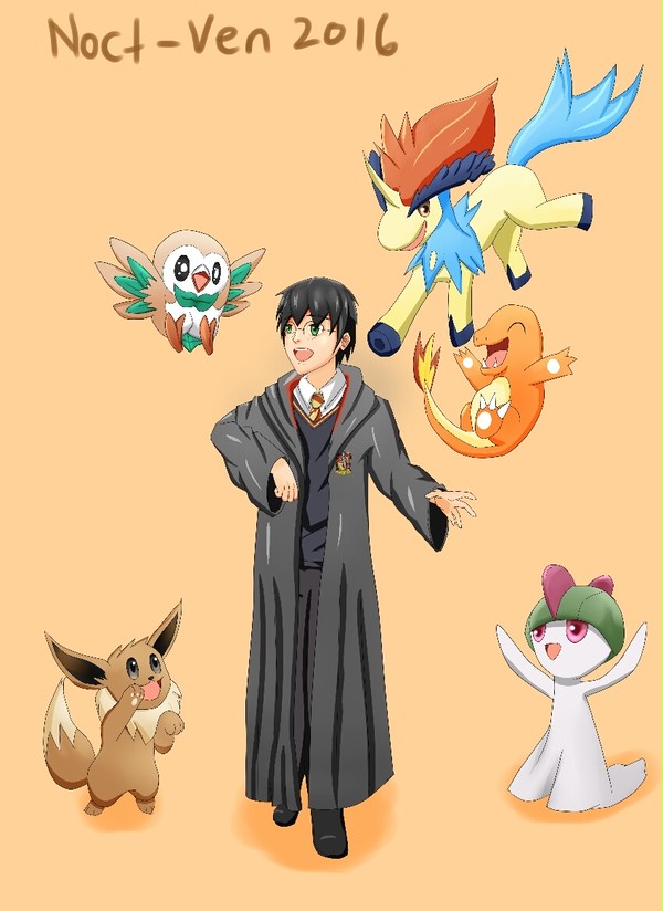 ハリポタとポケモン。
