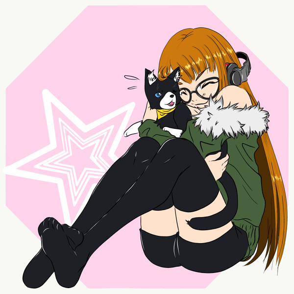 【P5】落書き双葉とモナ