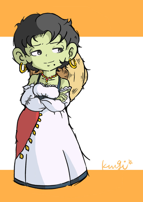 ドワーフ婦人