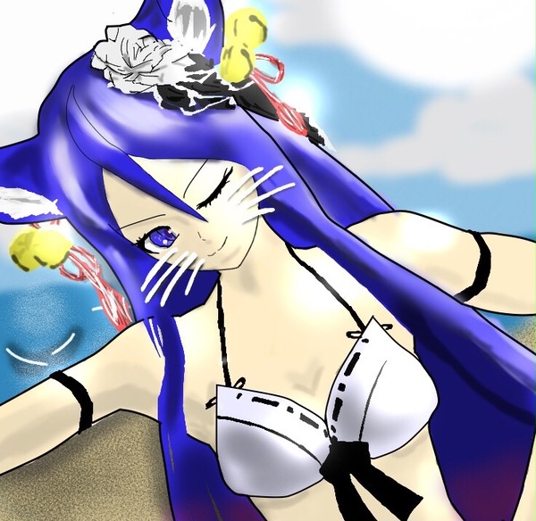 愛瑠さんの水着