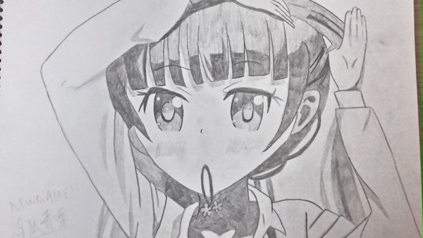 NEW GAME!opの涼風青葉です