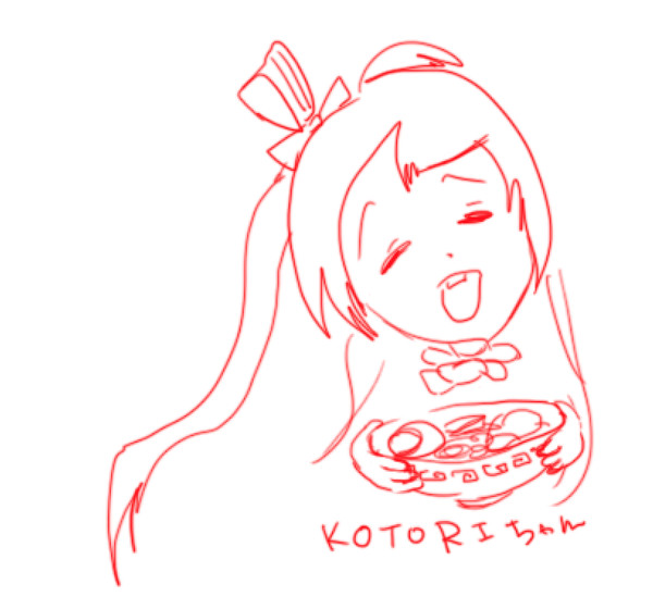 ことりちゃんとラーメン
