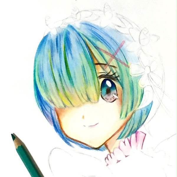 色ぬり中！