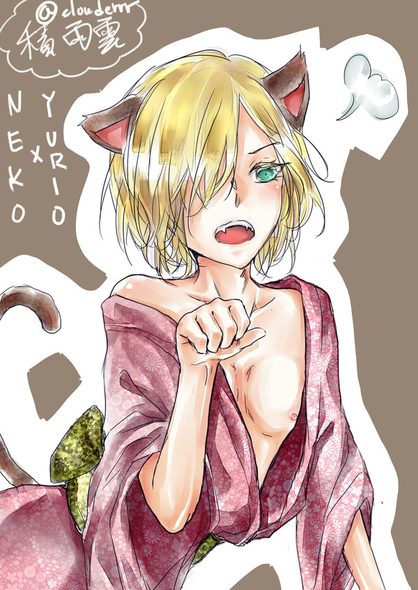 貓耳+浴衣的yurio!