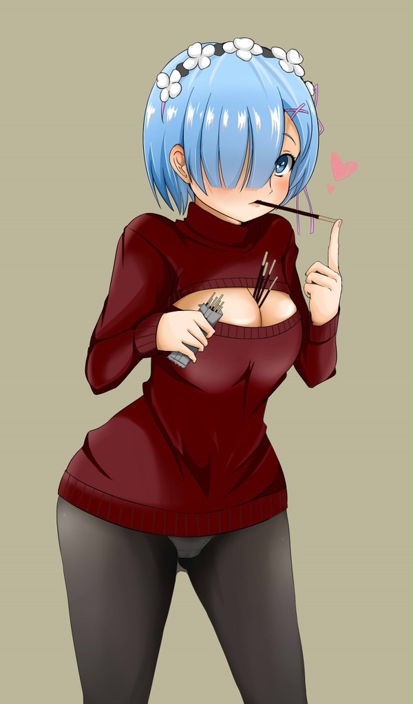 レムのお胸ポッキー