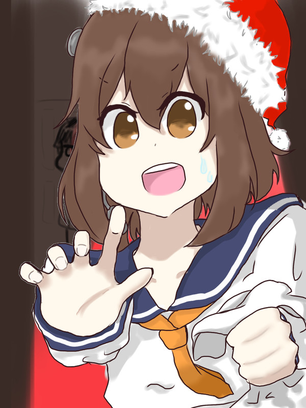 早すぎるクリスマスを計画した雪風
