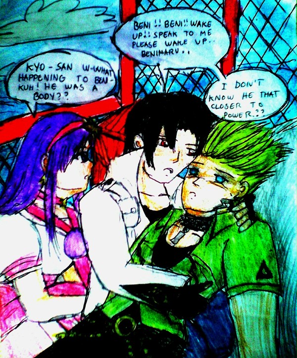 KOF 体の暗い青い目 (English Writer)